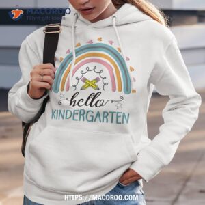 hello kindergarten team back to school teacher girls kids shirt hoodie 3