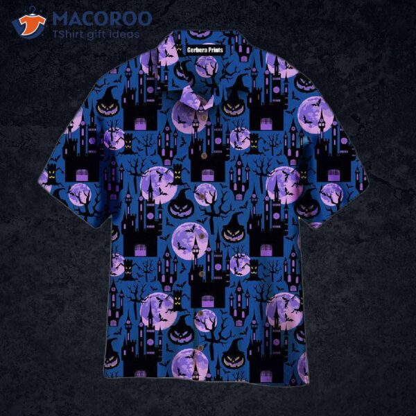 Hello Kingdom For Scary Night Pattern Hawaiian Shirts