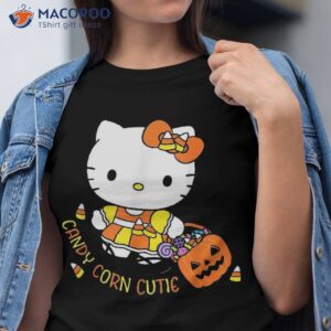 hello kitty candy corn cutie halloween shirt tshirt