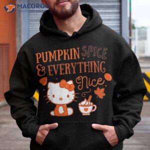 hello kitty pumpkin spice and everything nice shirt hoodie