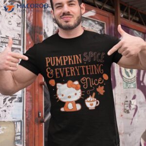 hello kitty pumpkin spice and everything nice shirt tshirt 1