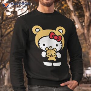 hello kitty teddy bear dress up shirt sweatshirt