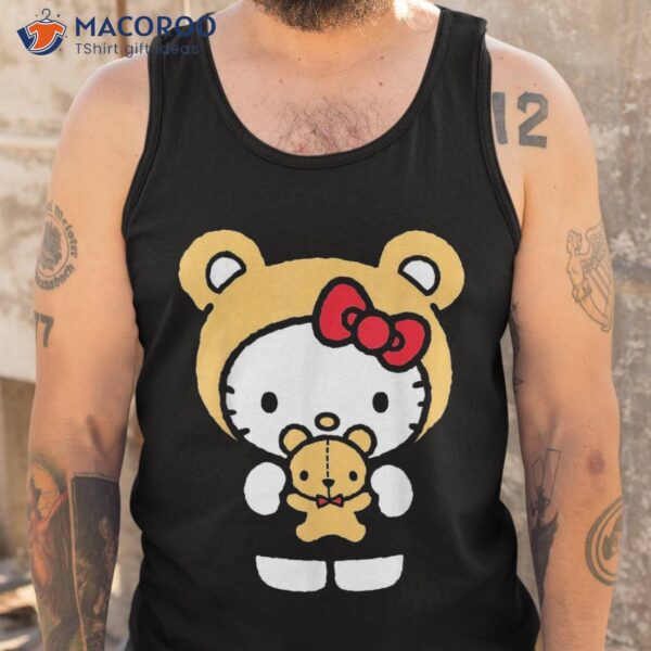 Hello Kitty Teddy Bear Dress Up Shirt
