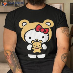 hello kitty teddy bear dress up shirt tshirt