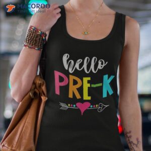 hello pre k tshirt back to school funny kids shirt tank top 4