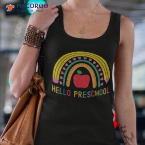 hello preschool rainbow teacher boys girls back to school shirt tank top 4