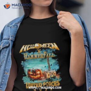 helloween hammerfall united forces shirt tshirt