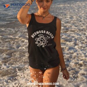 hermosa beach california sea turtle souvenir shirt tank top