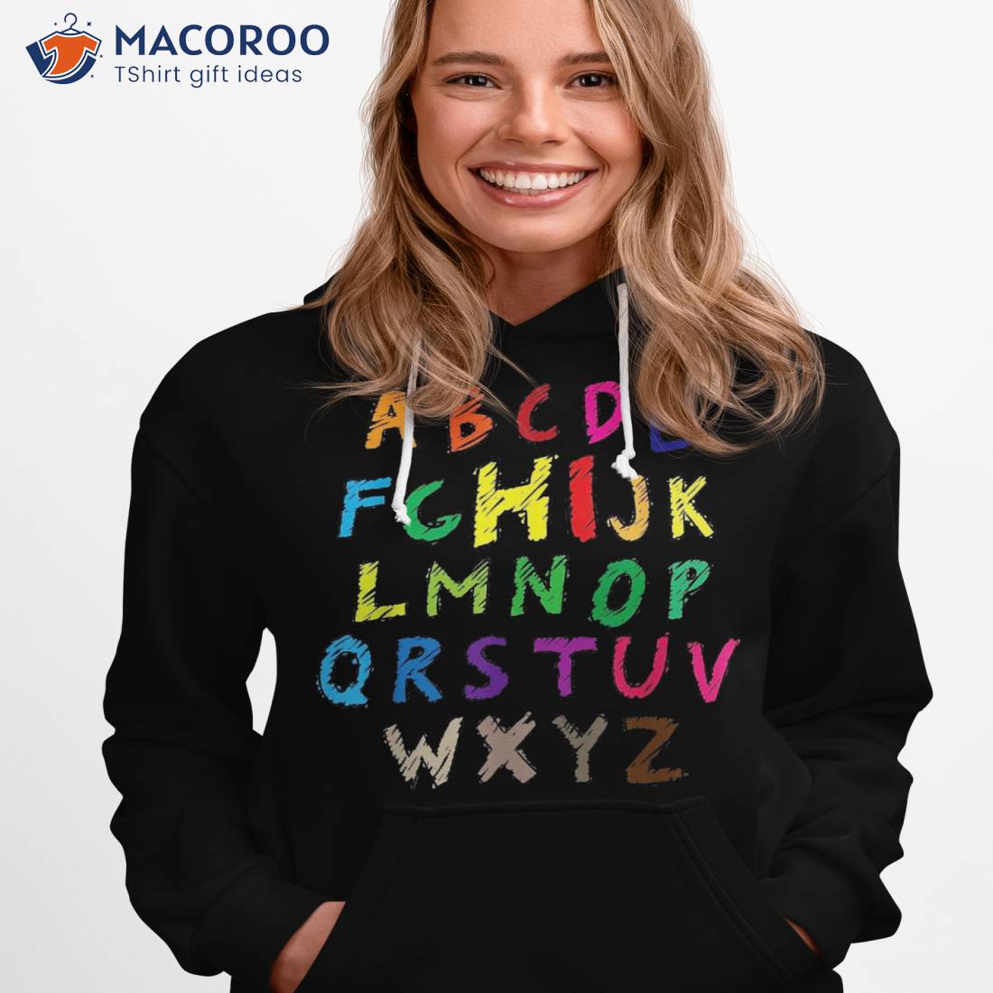 Hi Alphabet Back To School Letters Kid Teacher Gift Shirt Hi Alphabet Back To School Letters Kid Teacher Gift Shirt