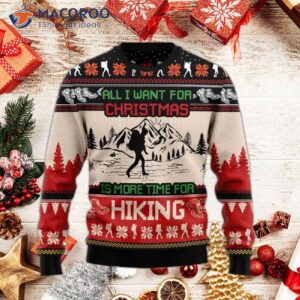 Hiking In An Ugly Christmas Sweater