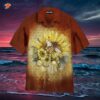 Hippie Bee With Sunflower Hawaiian Shirts