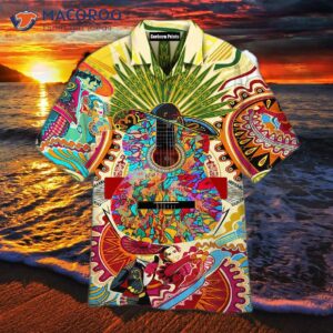 hippie colorful hawaiian shirts 1