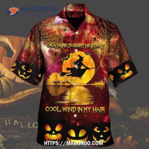 hippie halloween on a dark desert highway cool wind in my hair witch hawaiian shirt 1