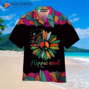 Hippie Soul Colorful Flower Hawaiian Shirts