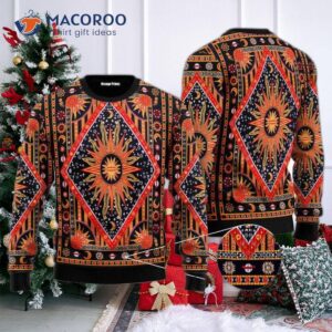 Hippie-style Ugly Christmas Sweater