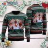 Hockey Goonies Ugly Christmas Sweater
