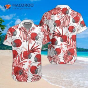 Hockey Red Hawaiian Shirts