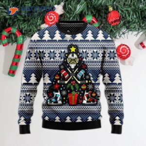 Hockey Ugly Christmas Sweater