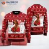 Holiday Dachshund Ugly Christmas Sweater