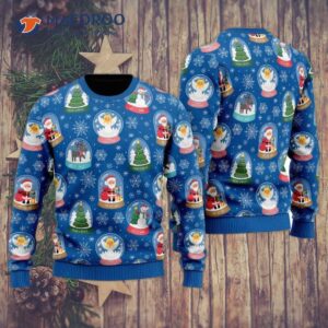 Holly, Jolly, Merry, And Bright Ugly Christmas Sweater Pattern
