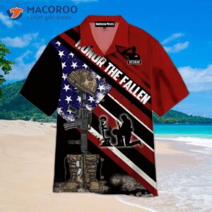 honor the fallen veterans with hawaiian shirts 0