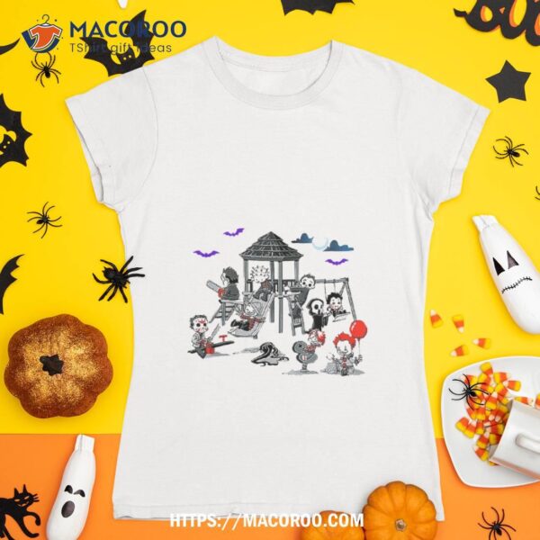 Horror Clubhouse In Park Halloween Costume Gift Shirt