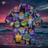 Horror, Halloween, Colorful, Neon Lights, And Hawaiian Shirts