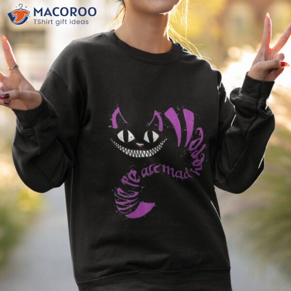 Horror Halloween Tshirt We Are All Mad Here Witch