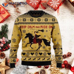 Horse Lover’s Ugly Christmas Sweater