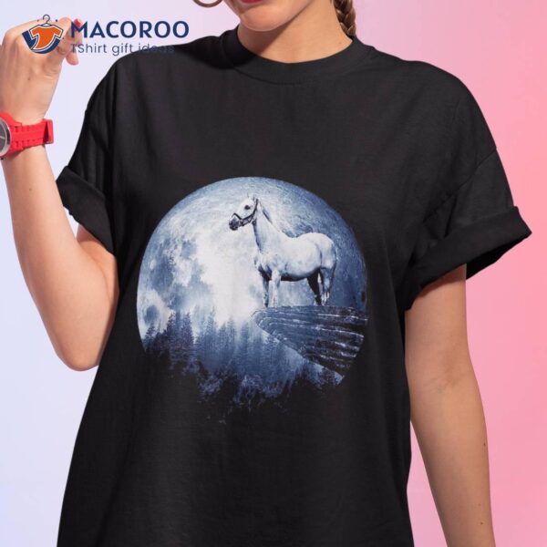 Horse Moon Shirts For Kids Girls Boy Shirt