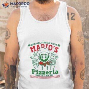 hot 2023 original italian pizza marios pizzeria hot and fresh shirt tank top