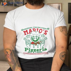 hot 2023 original italian pizza marios pizzeria hot and fresh shirt tshirt