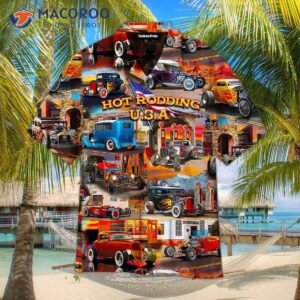 Hot-rodding Usa And Colorful Hawaiian Shirts