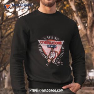 Houston Comets Cynthia Cooper Mvp Signature Shirt 2 houston comets cynthia cooper mvp signature shirt sweatshirt