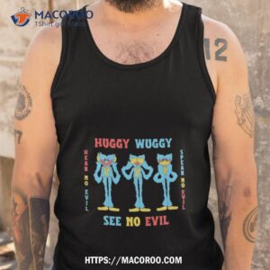 huggy wuggy see no evil shirt tank top