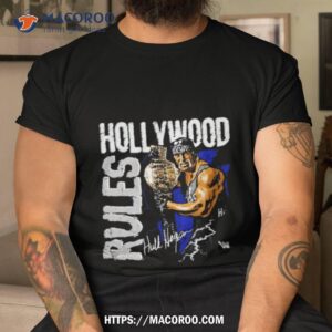 hulk hogan 500 level hollywood rules shirt tshirt