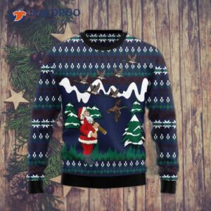 Hunting Duck Ugly Christmas Sweater