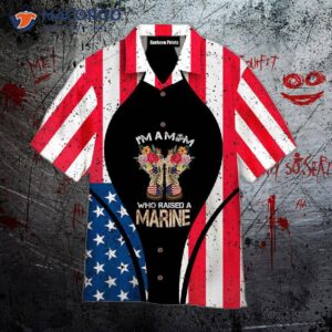 I Am A Marine Mom Who Wears Hawaiian Shirts.