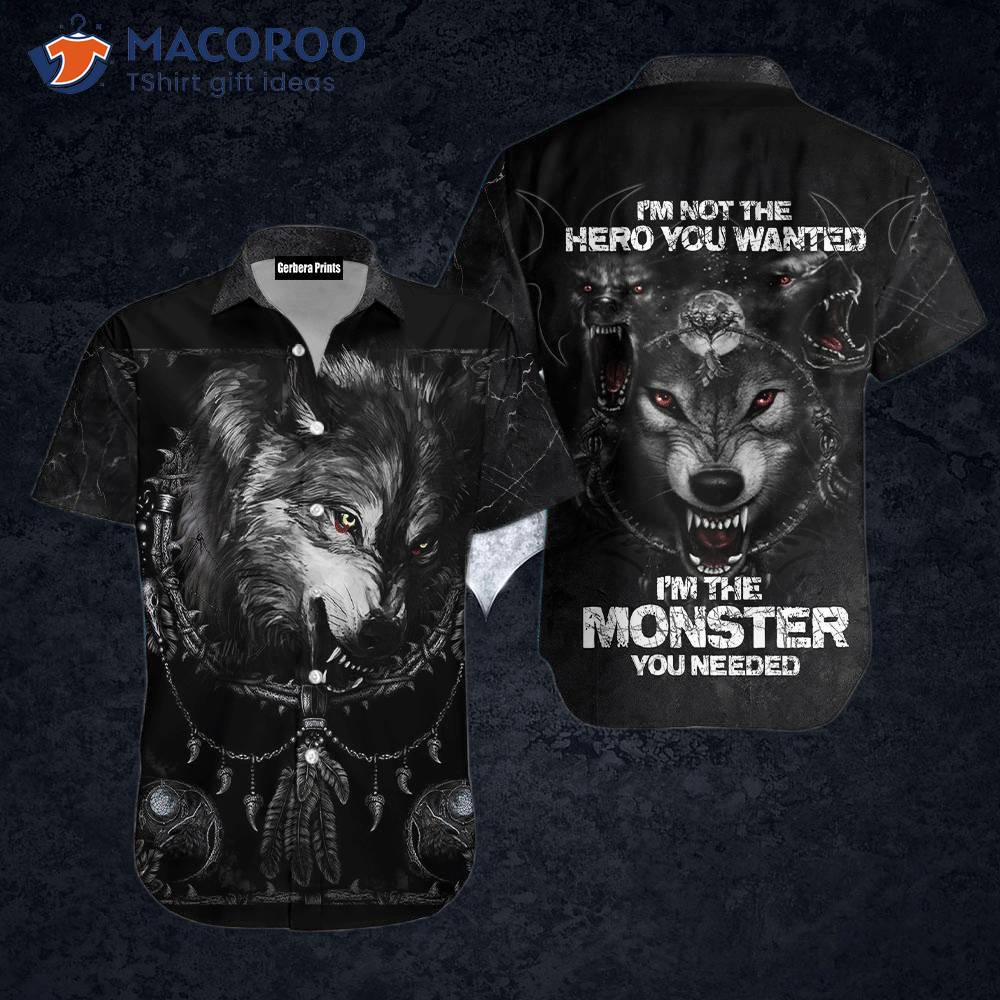I Am Not A Dark Wolf Or Hero In Hawaiian Shirts. I Am Not A Dark Wolf Or Hero In Hawaiian Shirts.