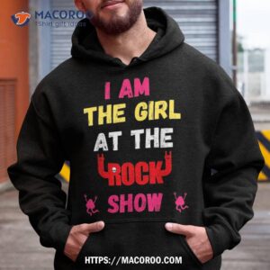 I Am The Girl At Rock Show Music Lover Vintage Shirt