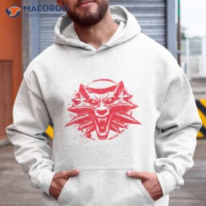 i am the witcher red shirt hoodie