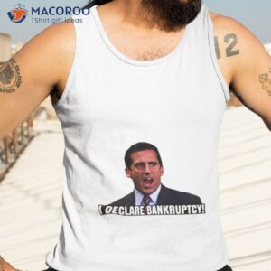 i declare bankruptcy michael scott the office shirt tank top 3