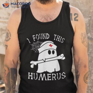 i found this humerus funny ghost nurse halloween shirt tank top