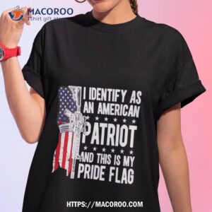 i identify as an american patriot and this is my pride flag 2023 shirt tshirt 1