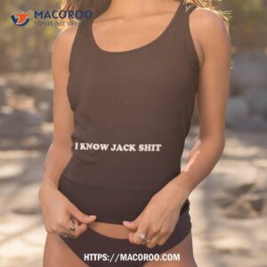 i know jack shishirt tank top 1