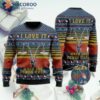 I Love Fishing, Ugly Christmas Sweater.