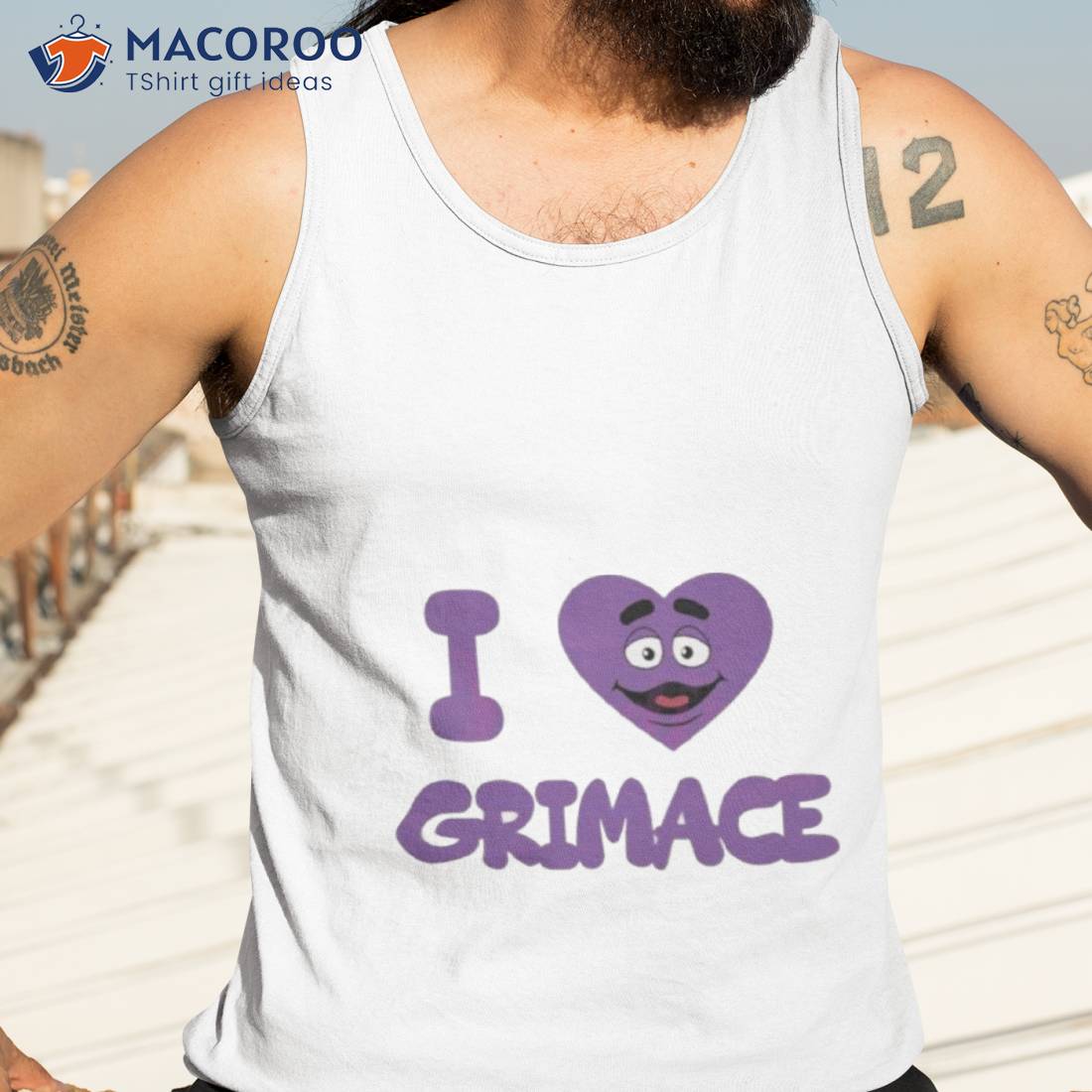 I Love Grimaces Mcdonald Svg Grimace Birthday Shirt I Love Grimaces Mcdonald Svg Grimace Birthday Shirt