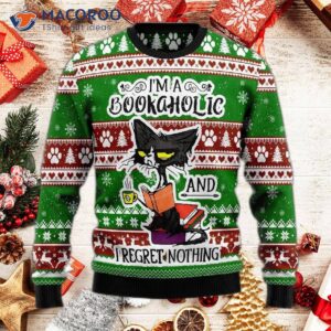 I’m A Bookaholic Ugly Christmas Sweater