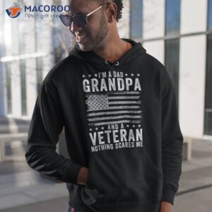 I’m A Dad Grandpa And Veteran Fathers Day Papa Shirt