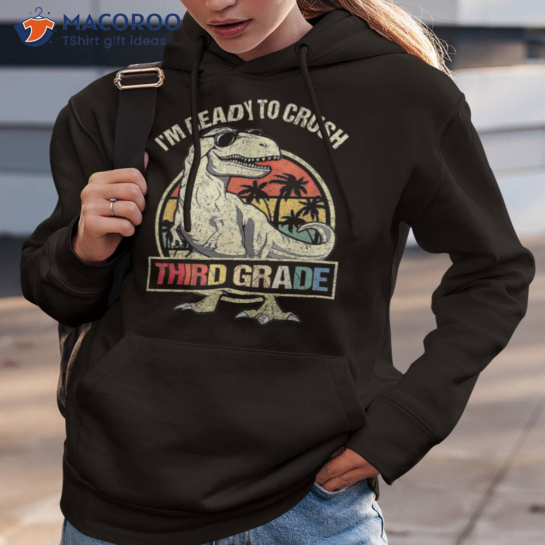 I’m Ready To Crush 3rd Grade Dinosaur T Rex Back School Shirt I’m Ready To Crush 3rd Grade Dinosaur T Rex Back School Shirt